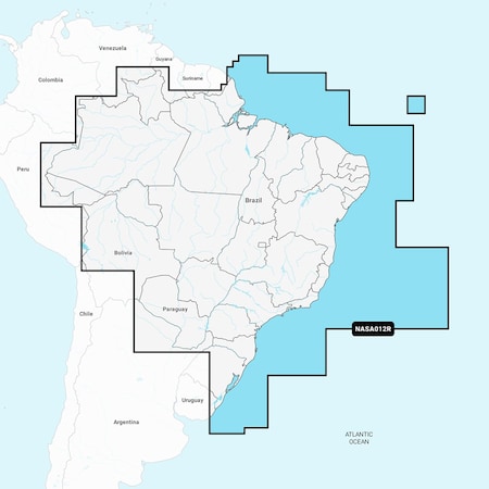Navionics NASA012R - Brazil -+ 010-C1461-30